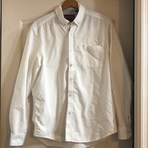 Report Collection Men’s White Button Down XL